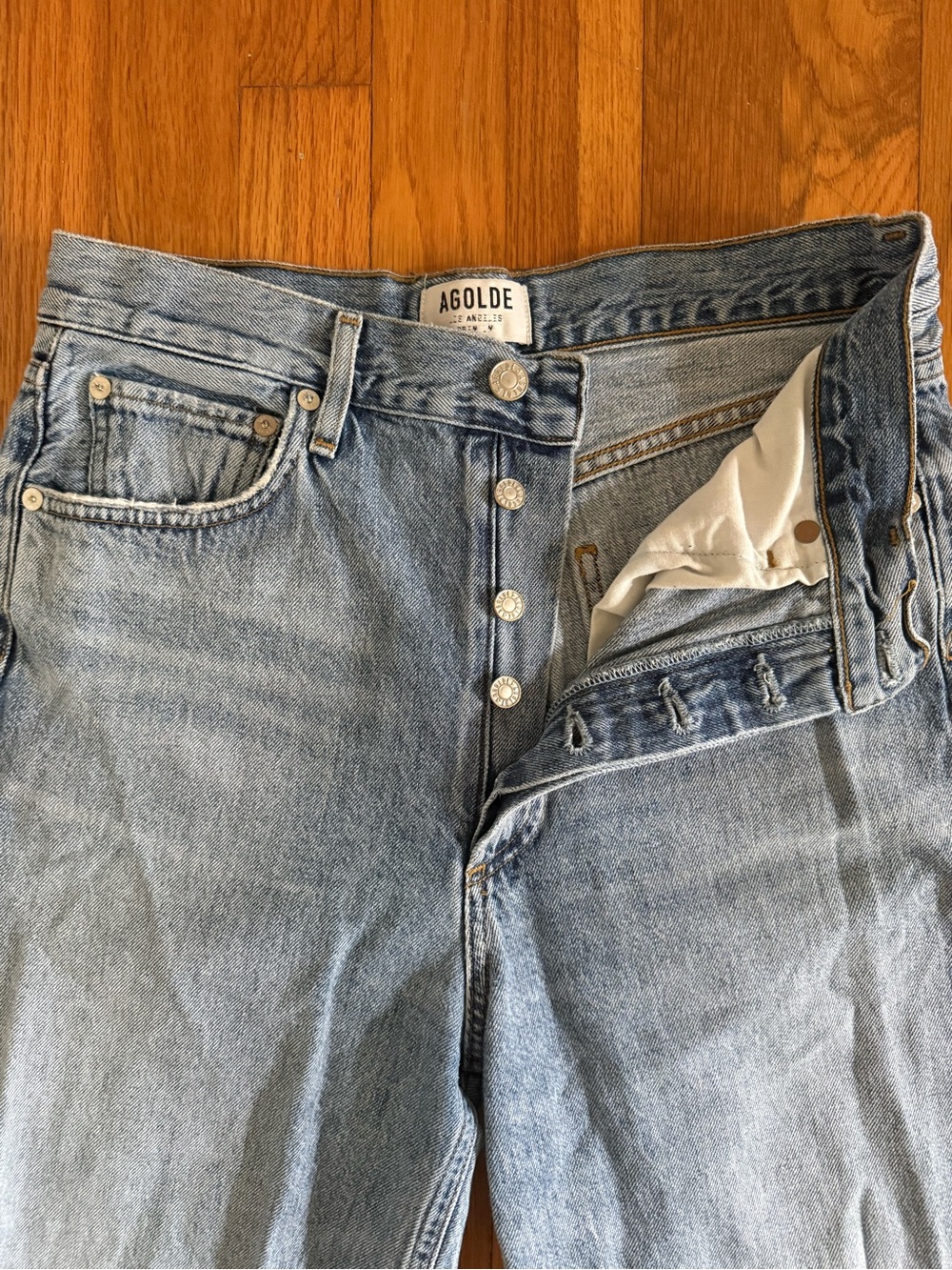 AGOLDE Wide-Leg REN Women’s Jeans - Picture 3 of 3